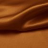 Rust Brown Charmeuse Fabric 100% Pure Silk for Fashion Rust Brown Charmeuse Fabric 100% Pure Silk for Fashion