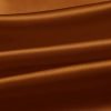 Rust Brown Charmeuse Fabric 100% Pure Silk for Fashion Rust Brown Charmeuse Fabric 100% Pure Silk for Fashion