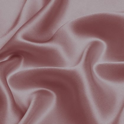 Pink Suede Color Charmeuse Fabric Pure Silk for Fashion