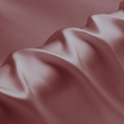Pink Suede Color Charmeuse Fabric Pure Silk for Fashion
