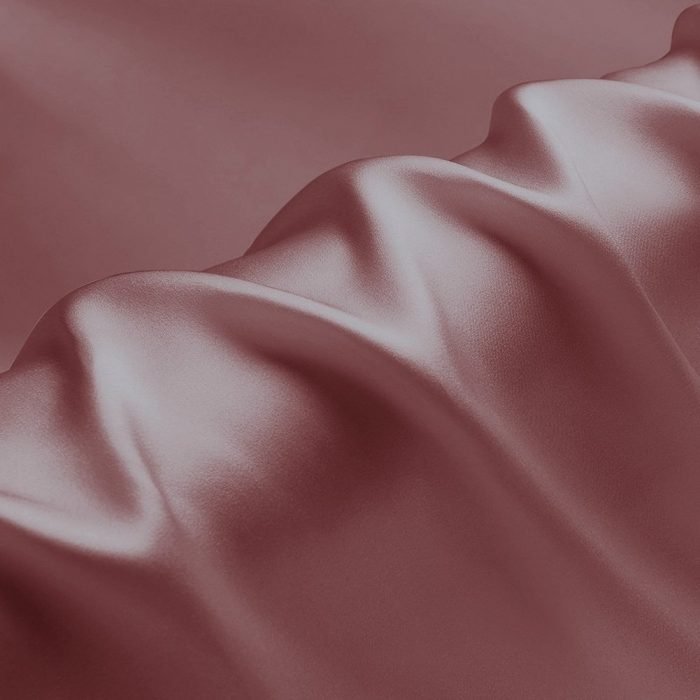 Pink Suede Color Charmeuse Fabric Pure Silk for Fashion