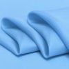 Pale Blue Habotai 100% Pure Silk Fabric for Apparel Pale Blue Habotai 100% Pure Silk Fabric for Apparel