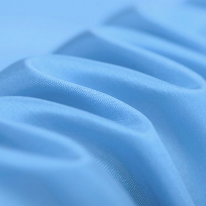Pale Blue Habotai 100% Pure Silk Fabric for Apparel Pale Blue Habotai 100% Pure Silk Fabric for Apparel