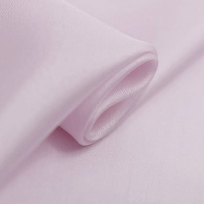 Cherry Blossom Pink Habotai Pure Silk Fabric for Apparel