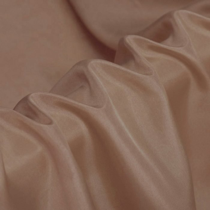 Cameo Brown Habotai Pure Silk Fabric for Apparel Cameo Brown Habotai Pure Silk Fabric for Apparel