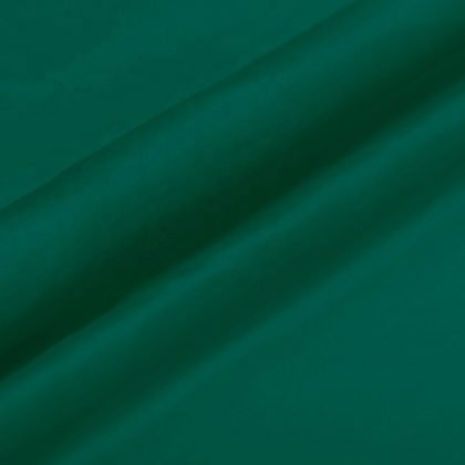 Deep Green Habotai Pure Silk Fabric for Apparel