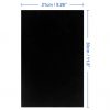 15PCS Black Self Adhesive Velvet Fabric for Craft